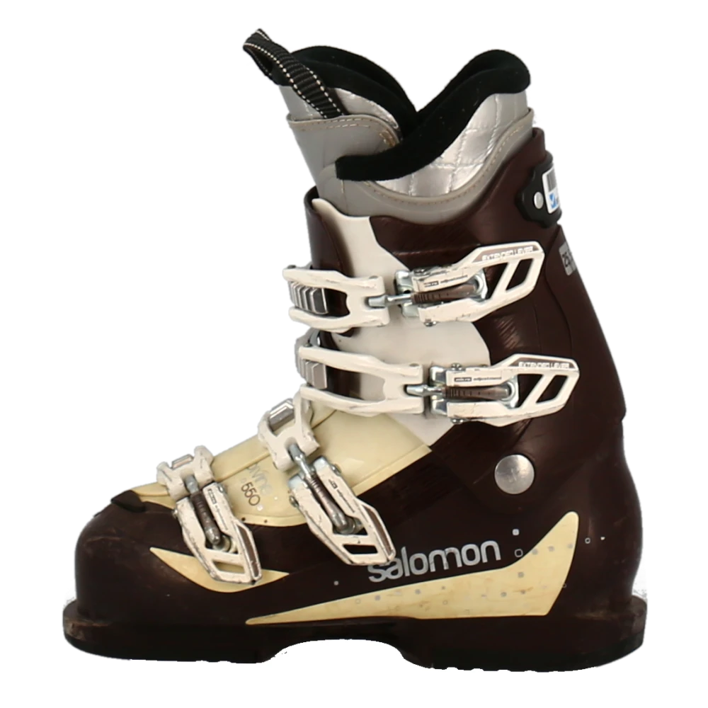 Salomon Divine 550 White / Brown Ski Boots