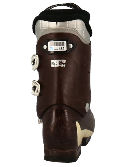 Salomon Divine 550 Botas de esquí blancas y marrones