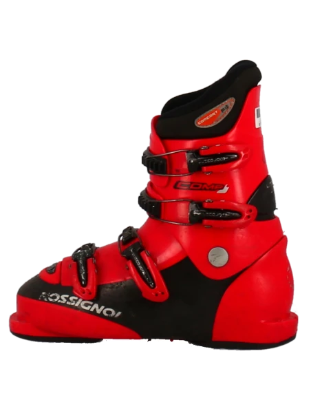 Rote Skischuhe Rossignol Comp J4 Rote Skischuhe Rossignol Comp J4