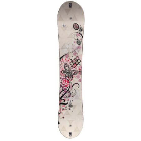 Snowboard Salomon Lotus Papillon White / Pink 138
