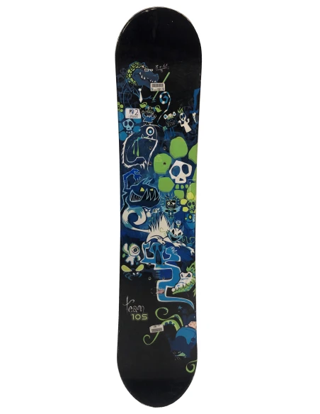 Snowboard Salomon Team Junior Noir Snowboard Salomon Team Junior Noir