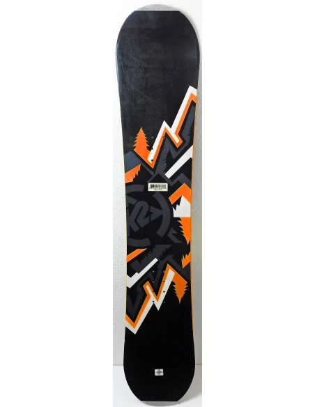 Snowboard K2 Jr Verleih Schwarz / Orange