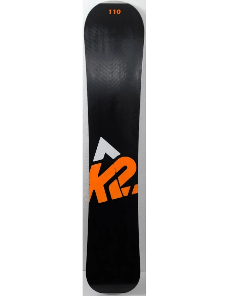 Snowboard K2 Jr Rental Black / Orange