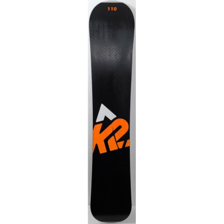 Snowboard K2 Jr Rental Noir / Orange