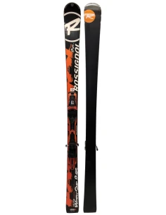 Packung Ski Rossignol Radical World Cup 9 GS Schwarze Rossignol-Bindungen