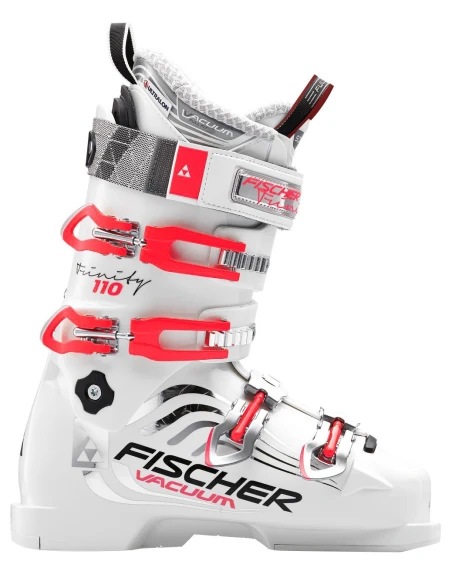 Fischer Trinity 110 Vakuum Skischuhe Weiß/Pink