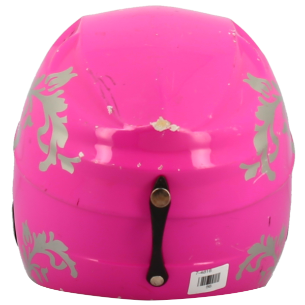 X Tulips Pink Jr Used Ski Helmet