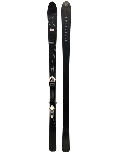 Indigo Carving Snake Black Ski Pack Marker Glide Control 12.0 Bindings