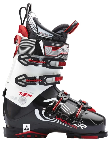 Fischer Hybrid 12 Vakuum Skischuhe Schwarz