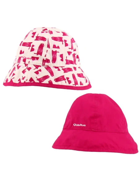 Cappello Bob Quechua Pol Rando Bb Pink Girl
