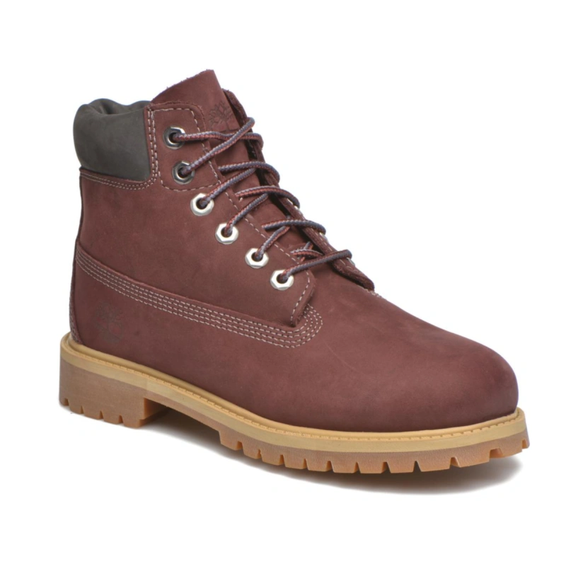 Burgundy shop timberland shoes