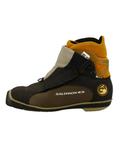 Salomon 616 Grau / Gelb Nordische Skischuhe