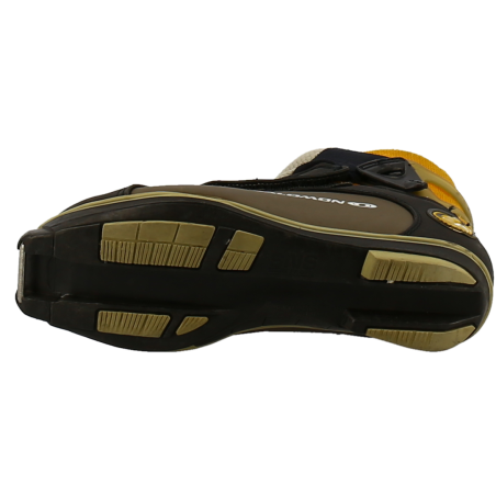 Salomon 616 Grigio / Giallo scarponi da sci nordico