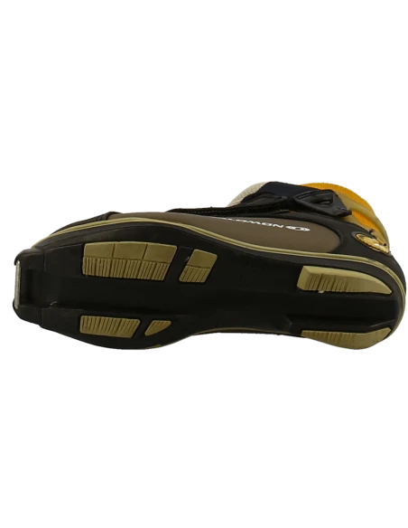 Salomon 616 Grau / Gelb Nordische Skischuhe