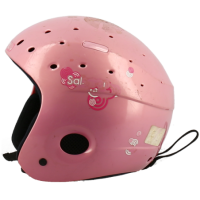 Salomon Casco da sci usato Target Rosa