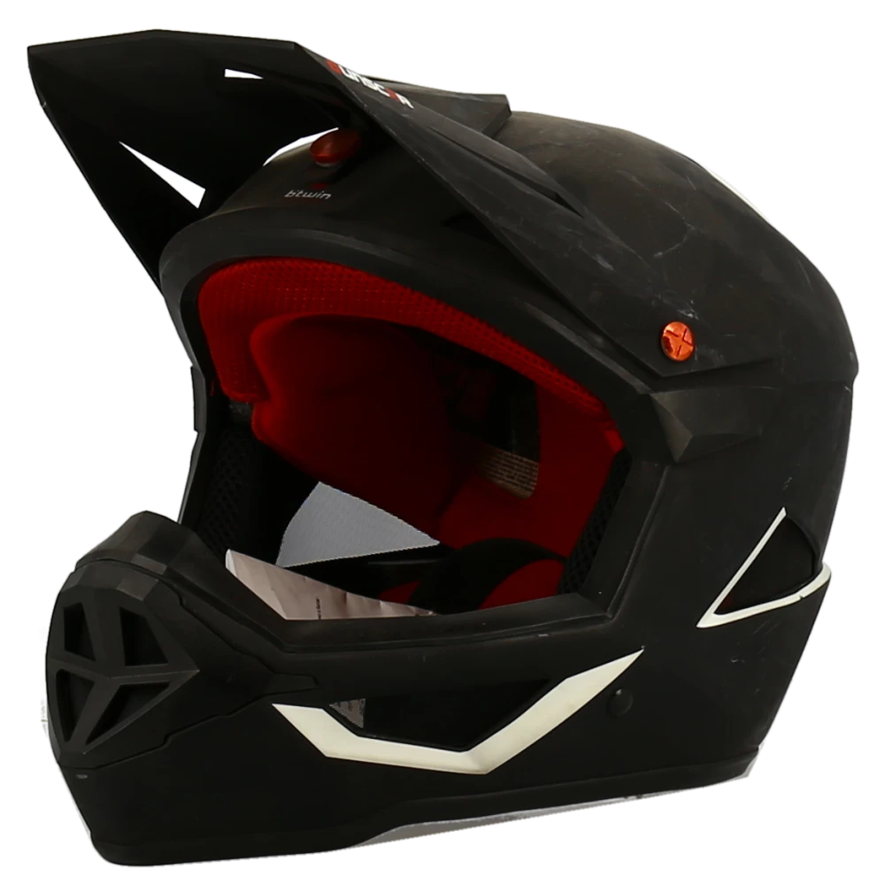 B'Twin Unscar Frc Fahrradhelm Schwarz