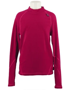 Technische Unterwäsche Wed'ze Simple Warm Jr Berry Red