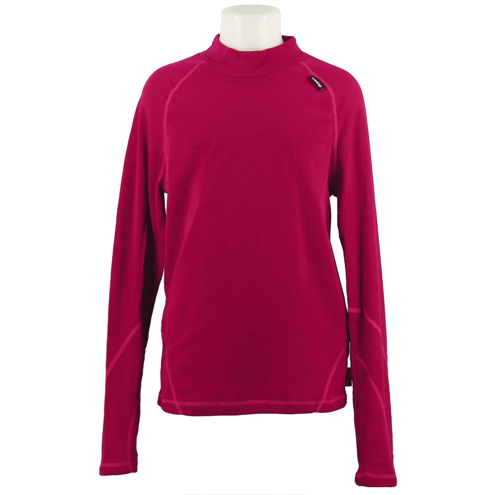 Technische Unterwäsche Wed'ze Simple Warm Jr Berry Red
