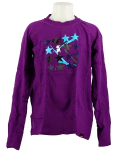 Technische Unterwäsche Wed'ze Flowfit Girl Lila Tee