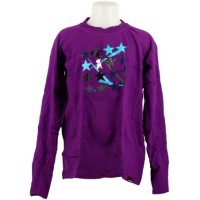 Technical Underwear Wed'ze Flowfit Girl Purple Tee