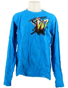 Technische Unterwäsche Wed'ze Flowfit Boy Blue Tee