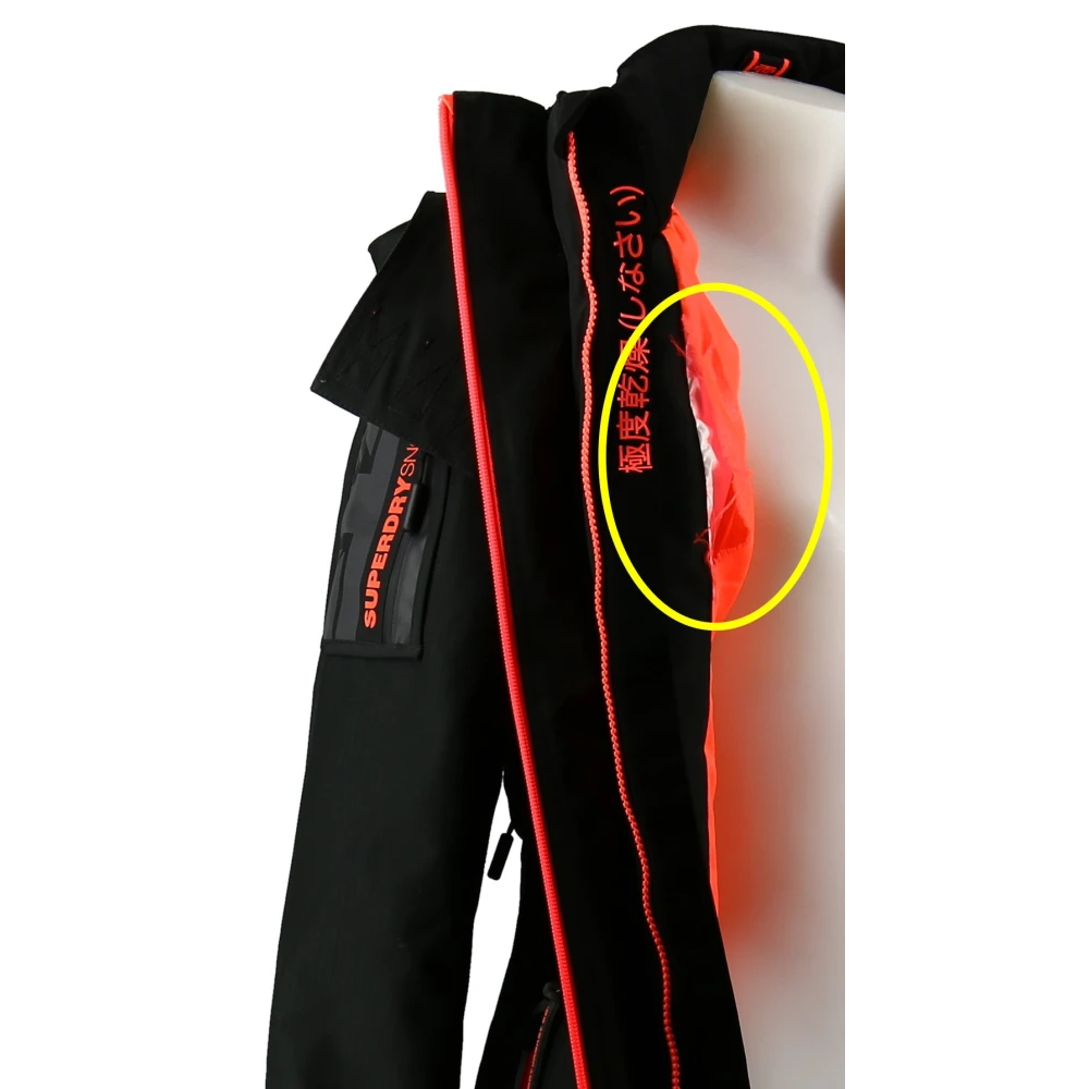 Superdry Ultimate Snow Action Black Skijacke