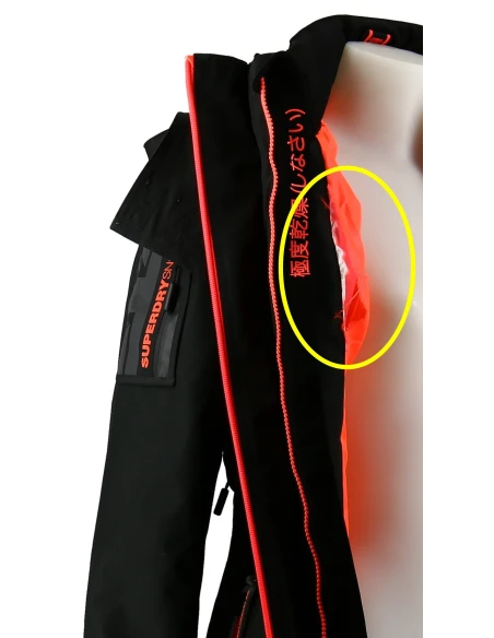 Chaqueta de esquí Superdry Ultimate Snow Action Black Chaqueta de esquí Superdry Ultimate Snow Action Black