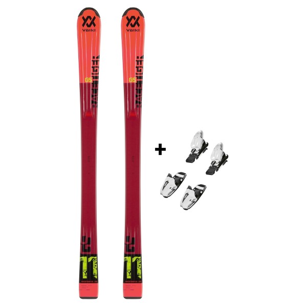 Pack de esquí Völkl Racetiger Red Flat Junior + Fijaciones Tyrolia SL45