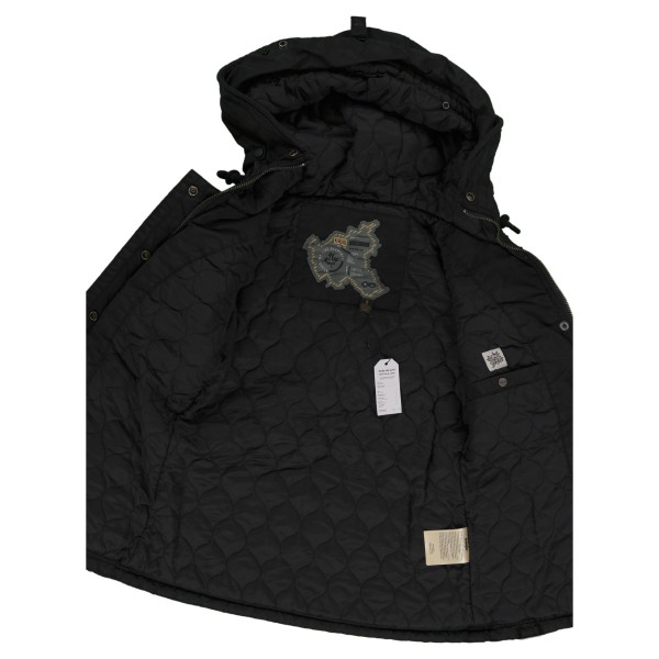 Chaqueta de invierno Khujo Makala negra