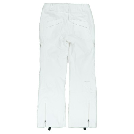 Spyder W Pantalones de esquí blancos