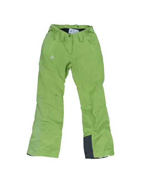 Salomon Iceglory pantalones de esquí verdes  - 1