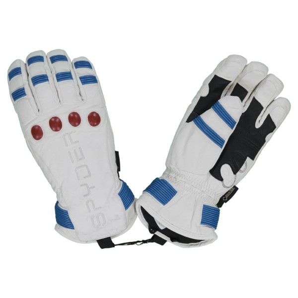 Spyder Ski Gloves Blue / White / Red
