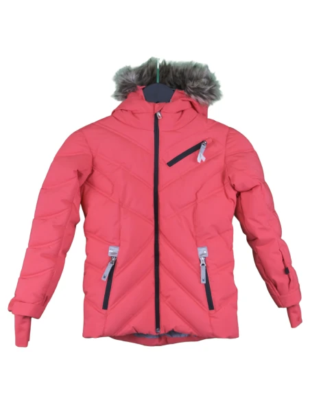 Chaqueta de esquí roja Spyder Jr