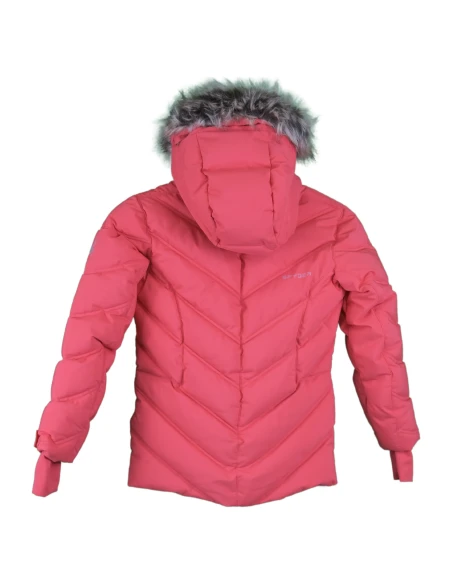 Chaqueta de esquí roja Spyder Jr