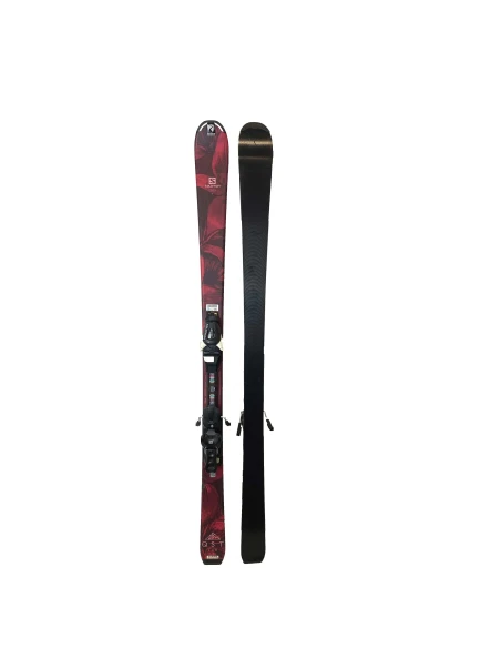 Salomon QST Lux jr Junior Skipaket + Bindungen