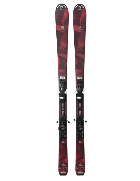 Salomon QST Lux jr Junior Skipaket + Bindungen