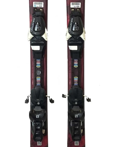 Salomon QST Lux jr Junior Skipaket + Bindungen