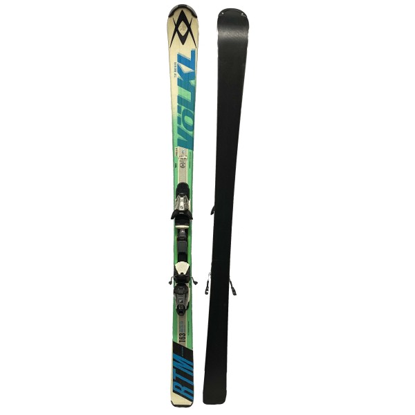 Pack Ski Völkl RTM 7.4 Bleu + Fixations Marker