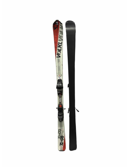 Pack Ski Völkl RTM 7.4 Rosso + Attacchi Marker FDT10