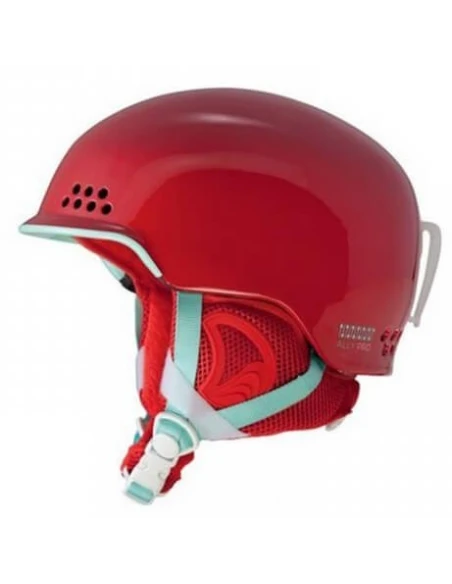 Damenhelm K2 Ally Pro Rot