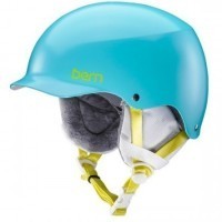 Bern Team Muse Satin Aqua Green Ski Helmet