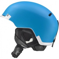 Casque De Ski Salomon Hacker Custom Air Blue Matt