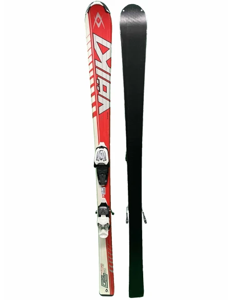 Völkl Racetiger Gs Junior Skipaket Rot/Weiß + Bindungen VOLKL - 2