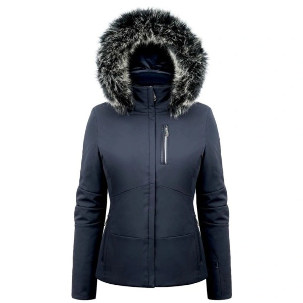 Giacca da sci Schoffel bianca / arancione / blu navy