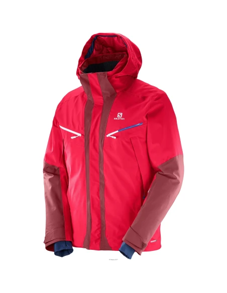 Veste De Ski Salomon Icecool Red
