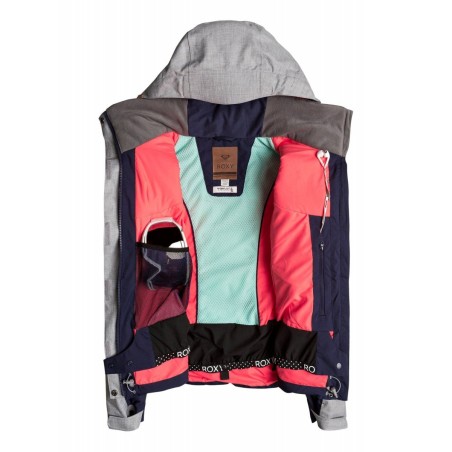 Chaqueta Esquí Roxy Flicker Gris ROXY - 3