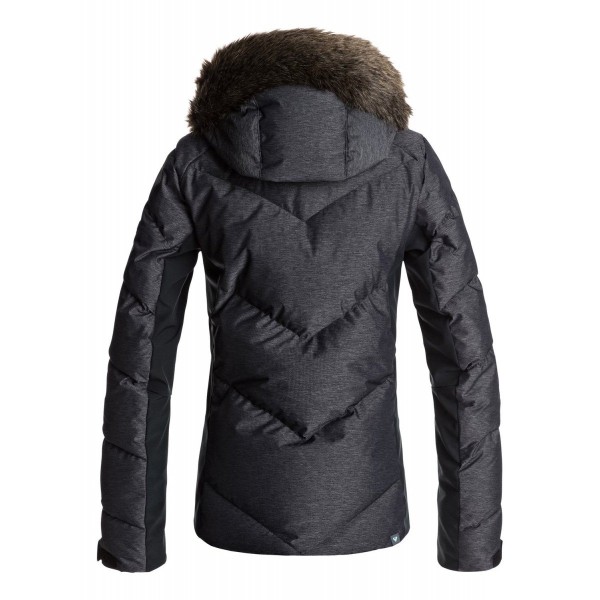 Chaqueta de esquí Roxy Snowstorm gris oscuro ROXY - 1