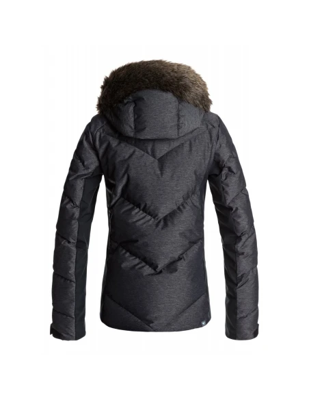 Ski Jacket Roxy Snowstorm Dark Gray ROXY - 2 Ski Jacket Roxy Snowstorm Dark Gray ROXY - 2