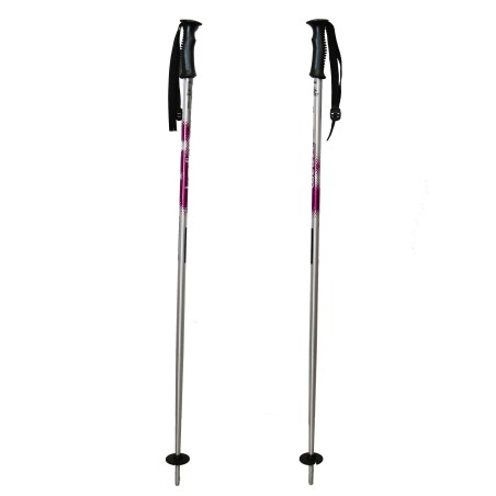 Bastoncini da sci Wed'ze Junior in alluminio 90 - 105 cm argento WEDZE - 1