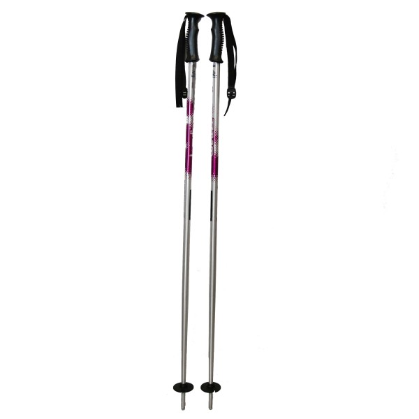 Bastoncini da sci Wed'ze Junior in alluminio 90 - 105 cm argento